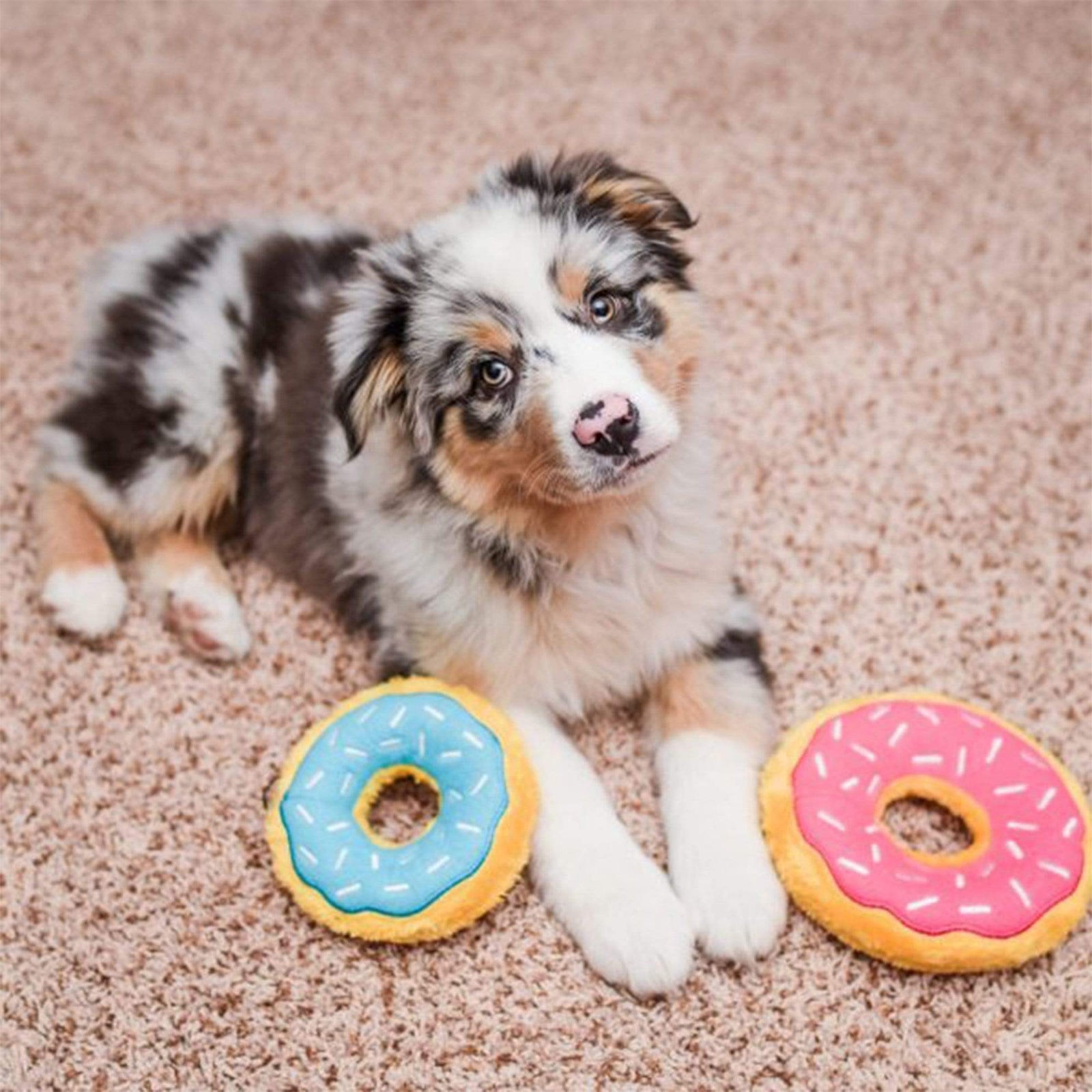 Zippy Paws Mini Donutz - Strawberry Dog Toys