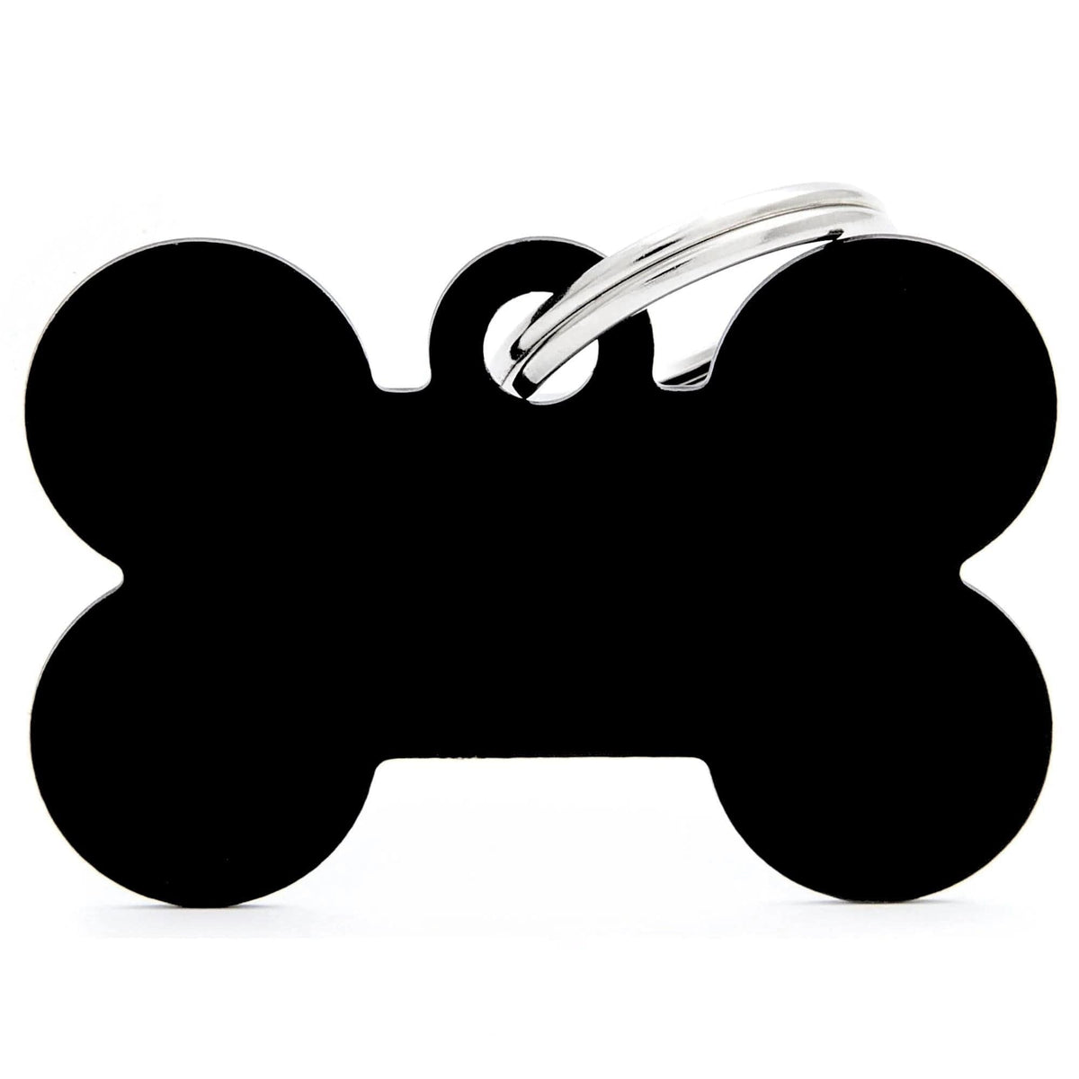 Fetching Ware Big Aluminium Black Bone Dog I.D. Tags 3F3B
