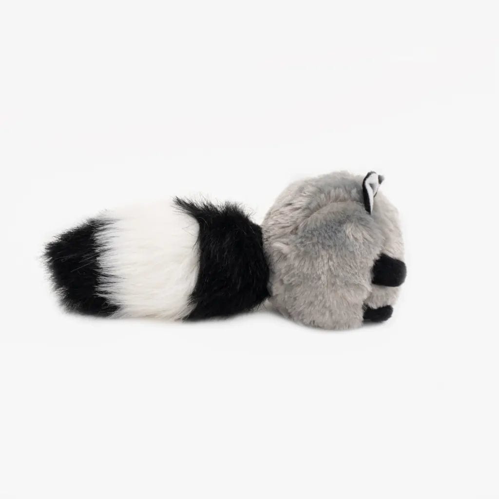 Zippy Paws Bushy Throw – Raccoon Dog Toys