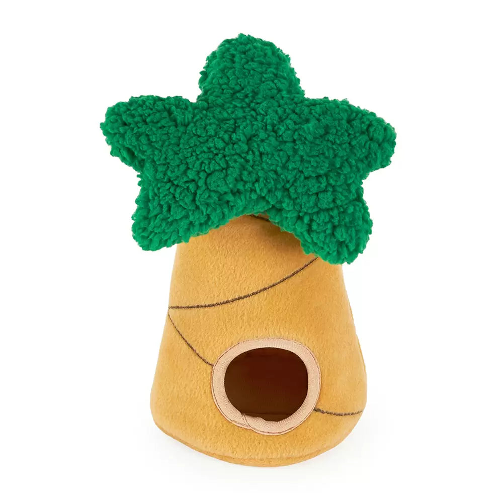 Zippy Paws Zippy Burrow® – Dolphins in Palm Tree Dog Toys