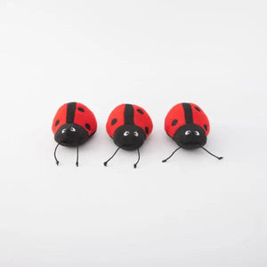 Zippy Paws Zippy Burrow™ - Ladybugs in Leaf Dog Toys
