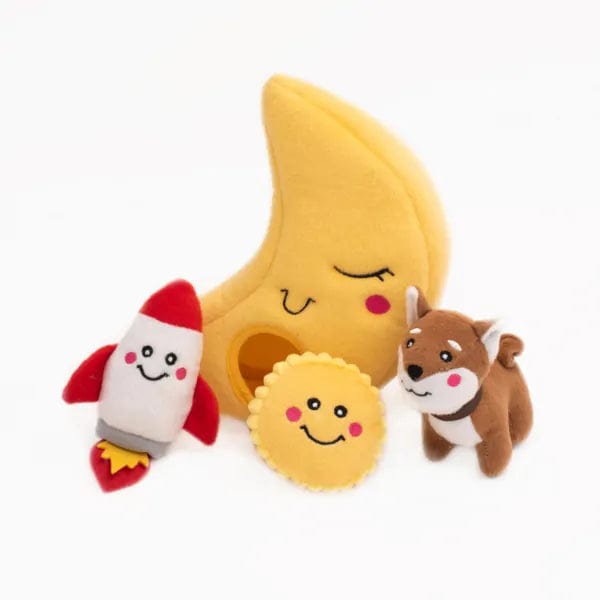 Zippy Paws Zippy Burrow™ - To the Moon Dog Toys