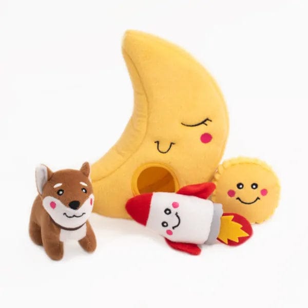 Zippy Paws Zippy Burrow™ - To the Moon Dog Toys