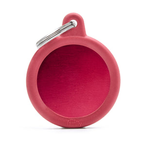 Aluminium Red Circle With Rubber
