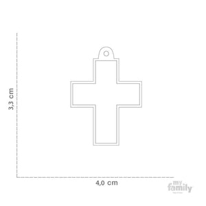 My Family Bronx Big Cross Pet I.D. TAG Dog I.D. Tags - 2B