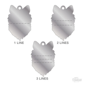 My Family Collie Dog I.D. Tags - 3B