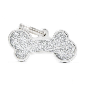 My Family Shine Grey Big Bone Dog I.D. Tags - 2B