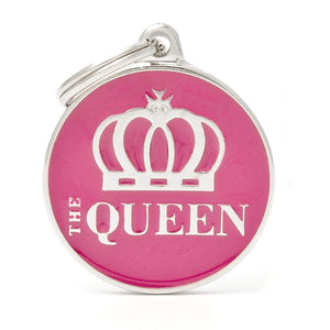 My Family The Queen Dog I.D. Tags - 3B
