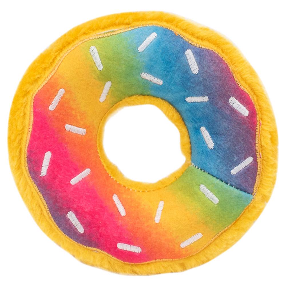 Zippy Paws Donutz - Rainbow Dog Toys