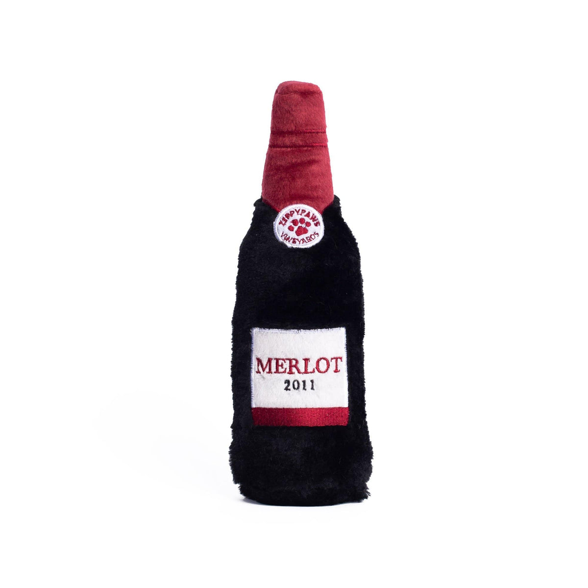 Zippy Paws Happy Hour Crusherz - Red Wine Dog Toys