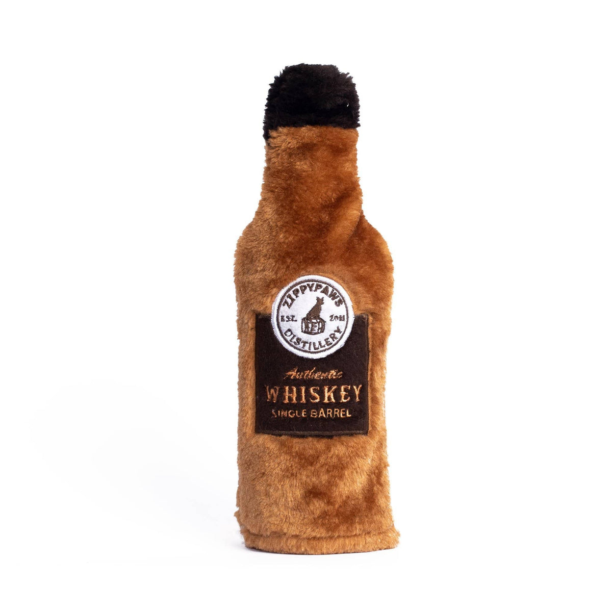 Zippy Paws Happy Hour Crusherz - Whiskey Dog Toys