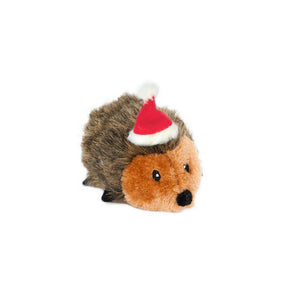 Zippy Paws Holiday Hedgehog - Small Dog Toys