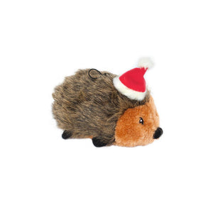 Zippy Paws Holiday Hedgehog - Small Dog Toys