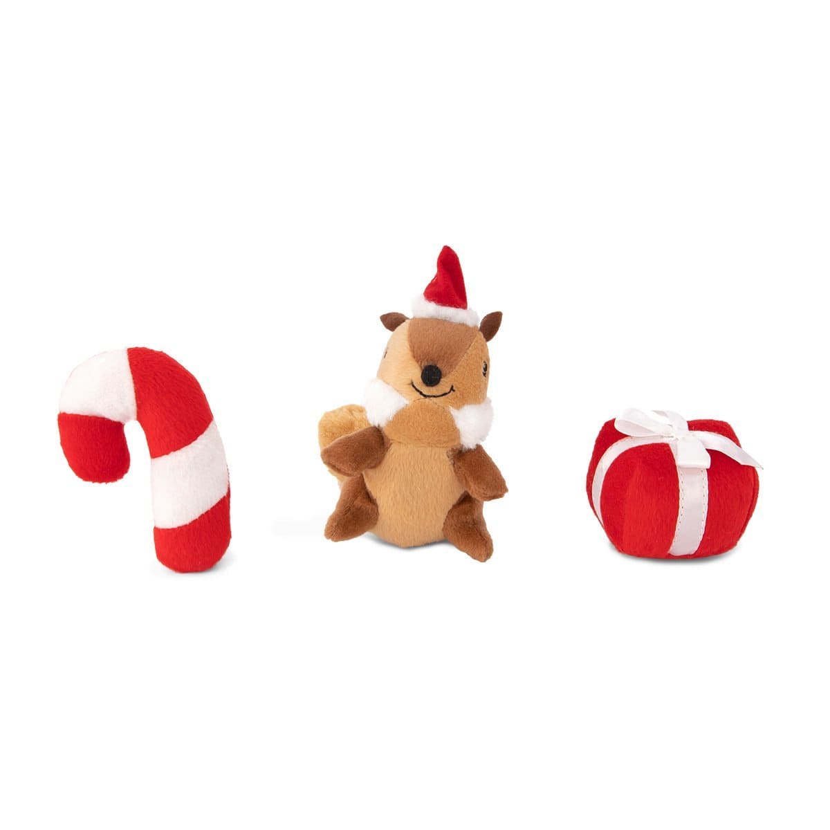 Zippy Paws Holiday Miniz 3-Pack Festive Friends Dog Toys