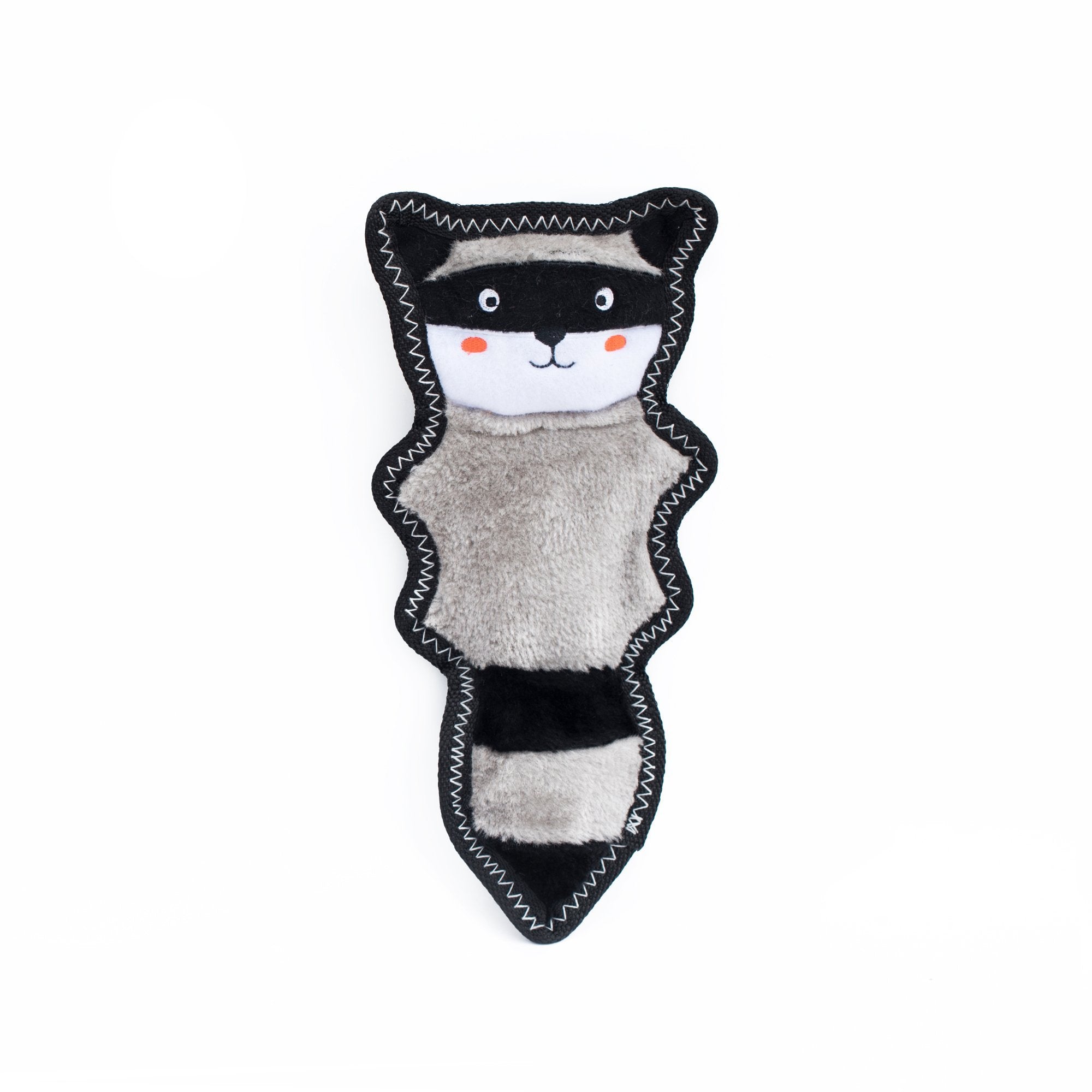 Zippy Paws Z-Stitch® Skinny Peltz - Raccoon Dog Toys