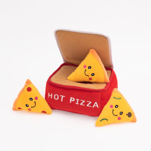 Zippy Paws Zippy Burrow™ - Pizza Box Dog Toys
