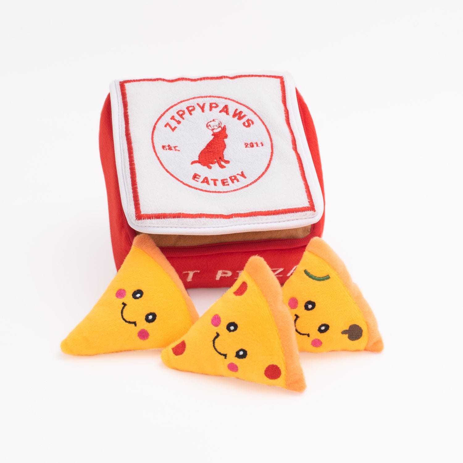 Zippy Paws Zippy Burrow™ - Pizza Box Dog Toys