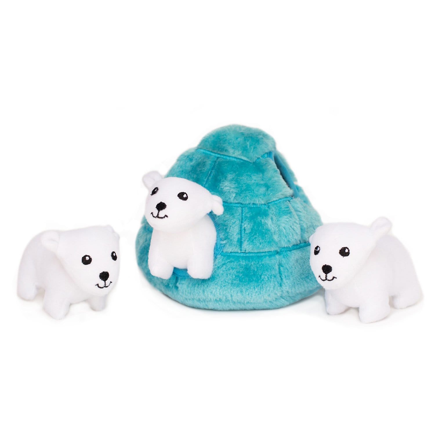 Zippy Paws Zippy Burrow - Polar Bear Igloo