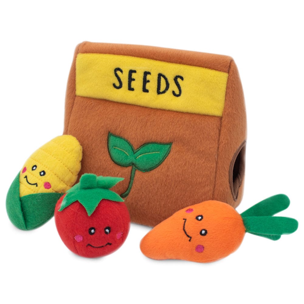 Zippy Paws Zippy Burrow™ - Seed Packet Dog Toys